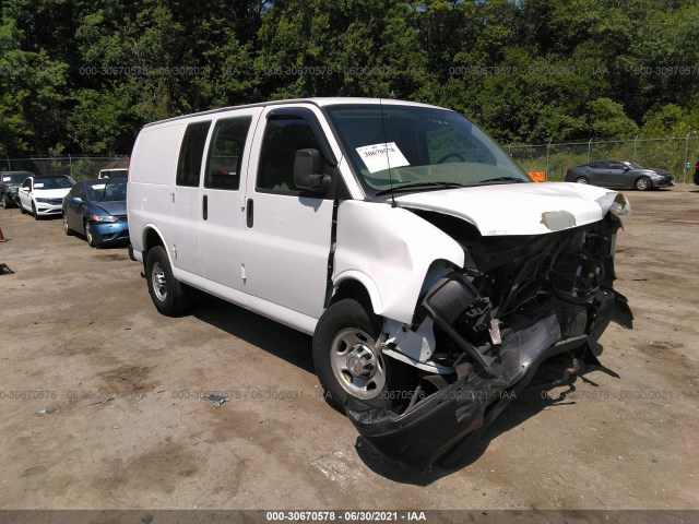 CHEVROLET EXPRESS CARGO VAN 2011 1gcwgfca2b1186148