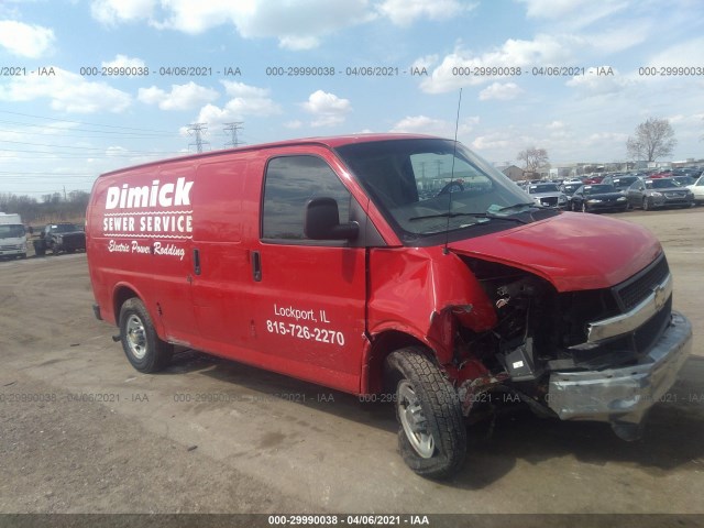 CHEVROLET EXPRESS CARGO VAN 2012 1gcwgfca2c1134780