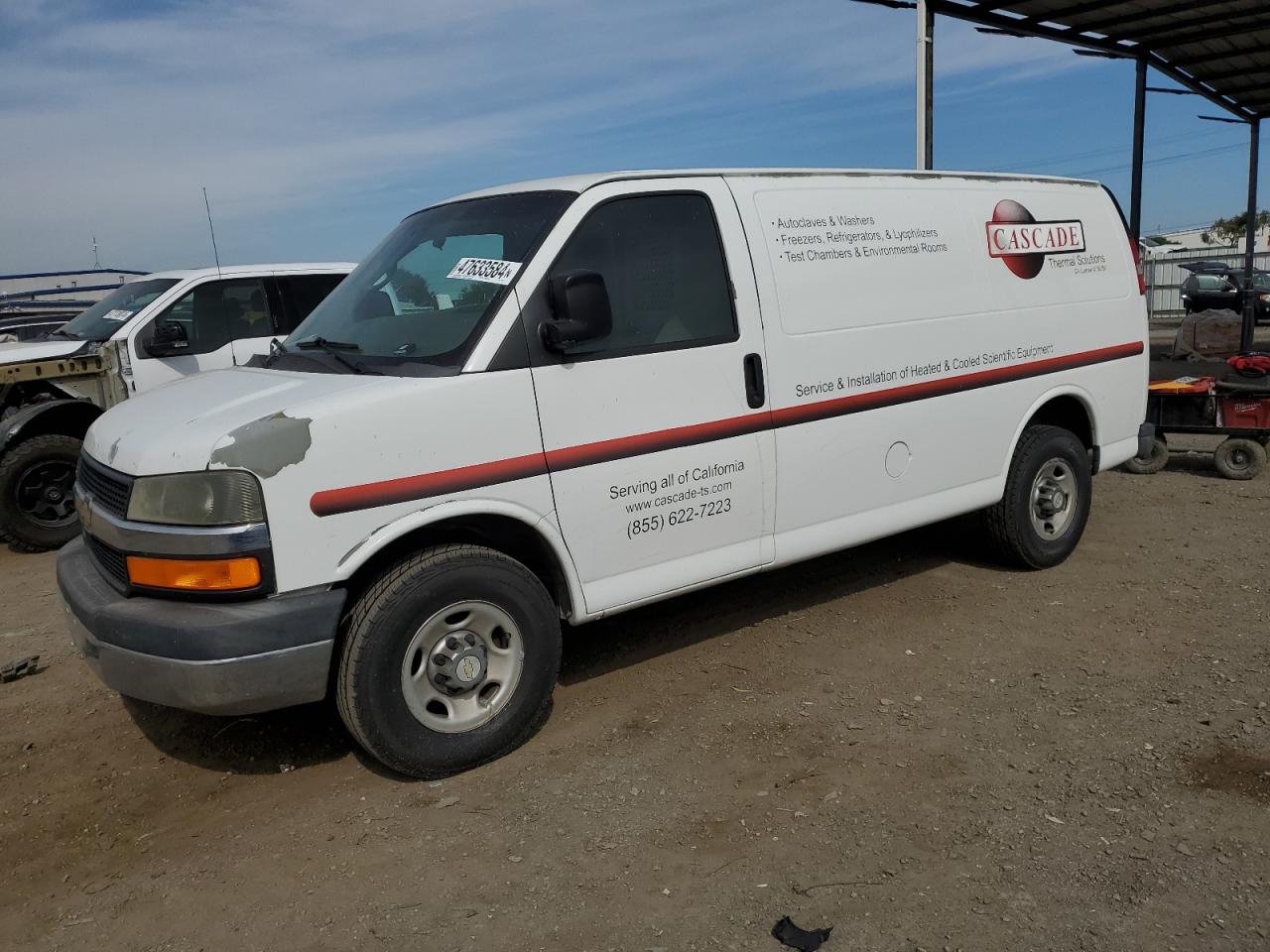 CHEVROLET EXPRESS 2012 1gcwgfca2c1192551