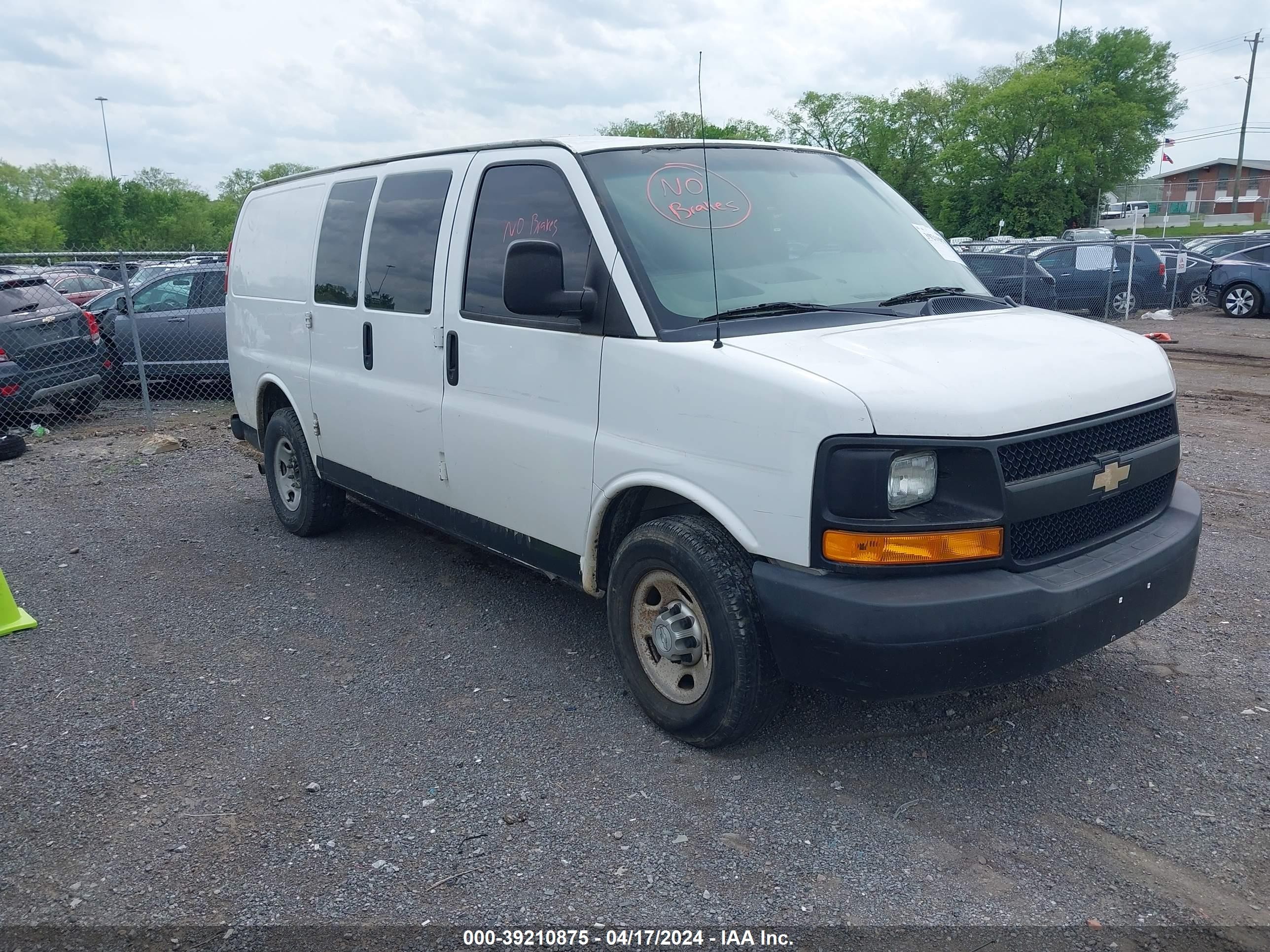 CHEVROLET EXPRESS 2014 1gcwgfca2e1209951