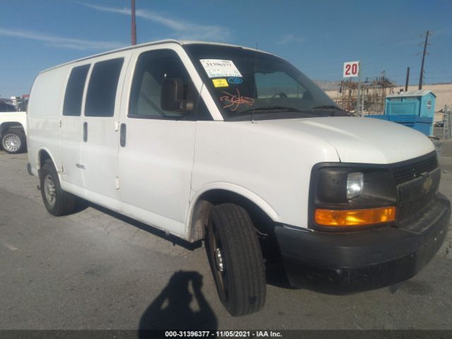 CHEVROLET EXPRESS CARGO VAN 2011 1gcwgfca4b1118031