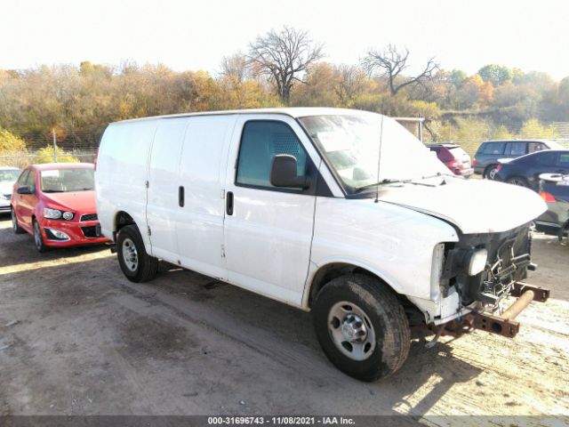 CHEVROLET EXPRESS CARGO VAN 2011 1gcwgfca4b1155564