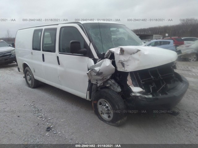 CHEVROLET EXPRESS CARGO VAN 2011 1gcwgfca4b1175653