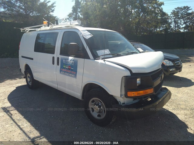 CHEVROLET EXPRESS CARGO VAN 2011 1gcwgfca4b1177743