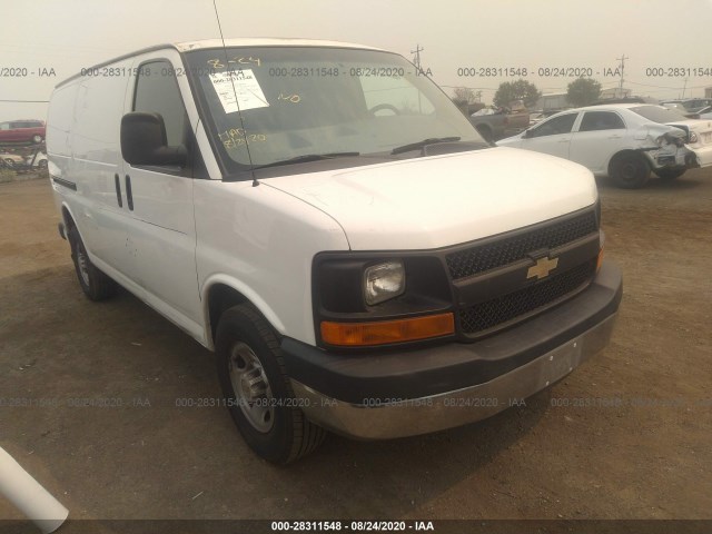 CHEVROLET EXPRESS CARGO VAN 2011 1gcwgfca5b1172843