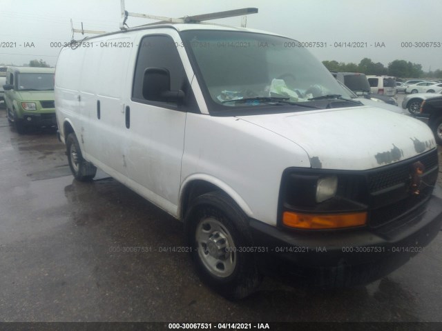 CHEVROLET EXPRESS CARGO VAN 2012 1gcwgfca5c1144607