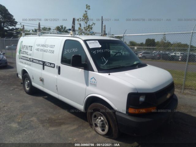 CHEVROLET EXPRESS CARGO VAN 2012 1gcwgfca5c1153419