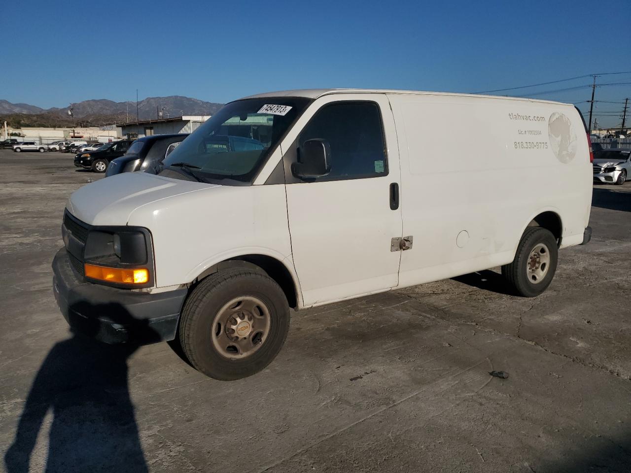 CHEVROLET EXPRESS 2012 1gcwgfca5c1194326