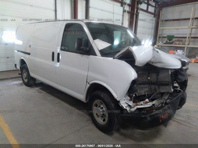 CHEVROLET EXPRESS CARGO VAN 2012 1gcwgfca6c1173677