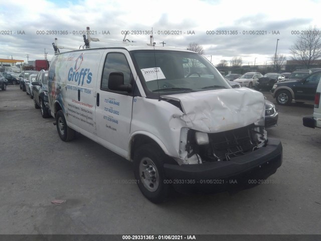 CHEVROLET EXPRESS CARGO VAN 2013 1gcwgfca6d1108331