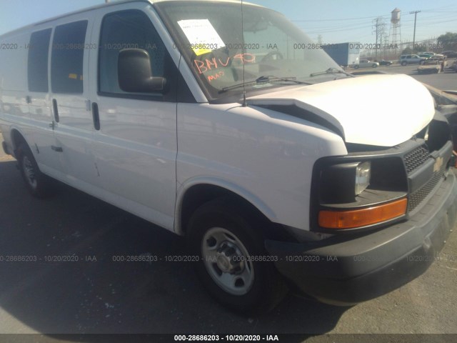 CHEVROLET EXPRESS CARGO VAN 2011 1gcwgfca7b1118573