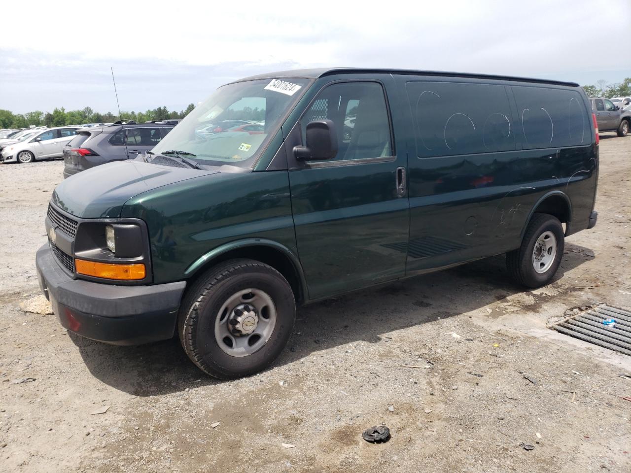 CHEVROLET EXPRESS 2011 1gcwgfca7b1154327