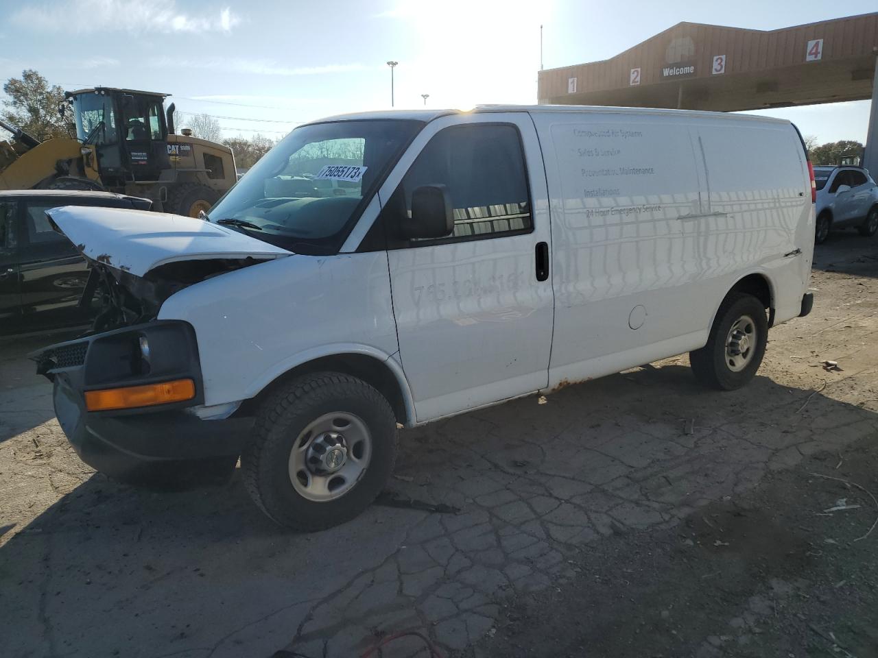 CHEVROLET EXPRESS 2012 1gcwgfca7c1199544