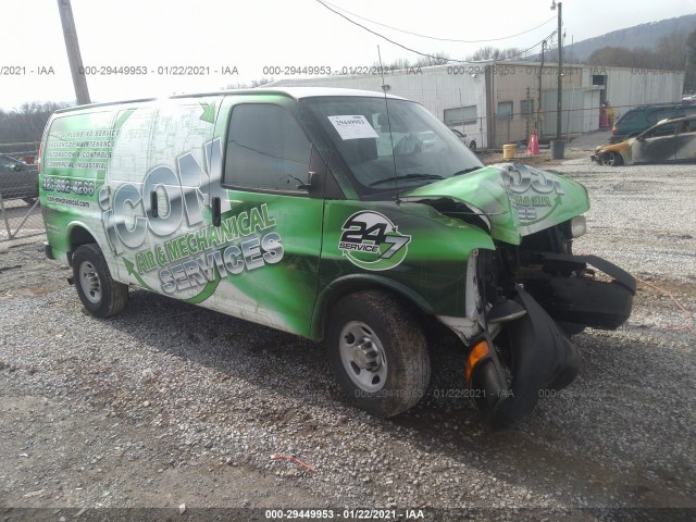 CHEVROLET EXPRESS CARGO VAN 2013 1gcwgfca7d1129477