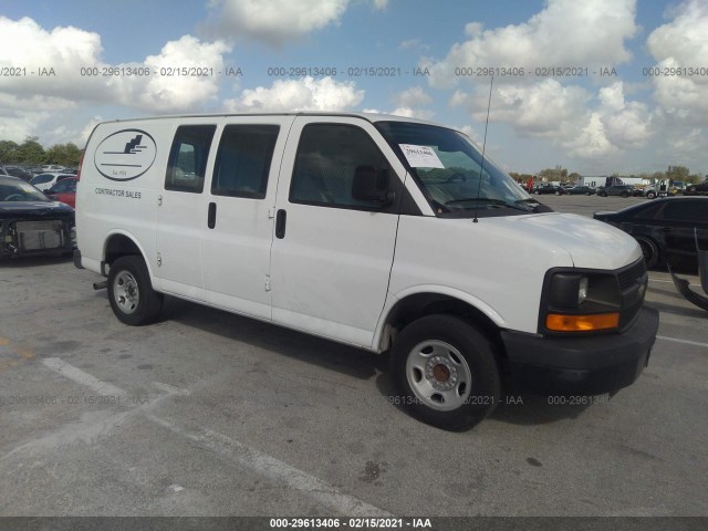 CHEVROLET EXPRESS CARGO VAN 2013 1gcwgfca7d1184222