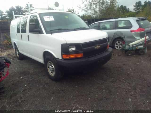 CHEVROLET EXPRESS CARGO VAN 2014 1gcwgfca7e1209167