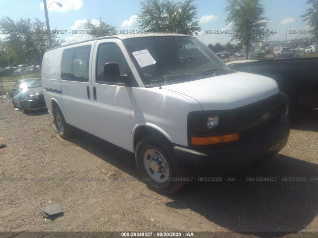 CHEVROLET EXPRESS CARGO VAN 2012 1gcwgfca8c1143922