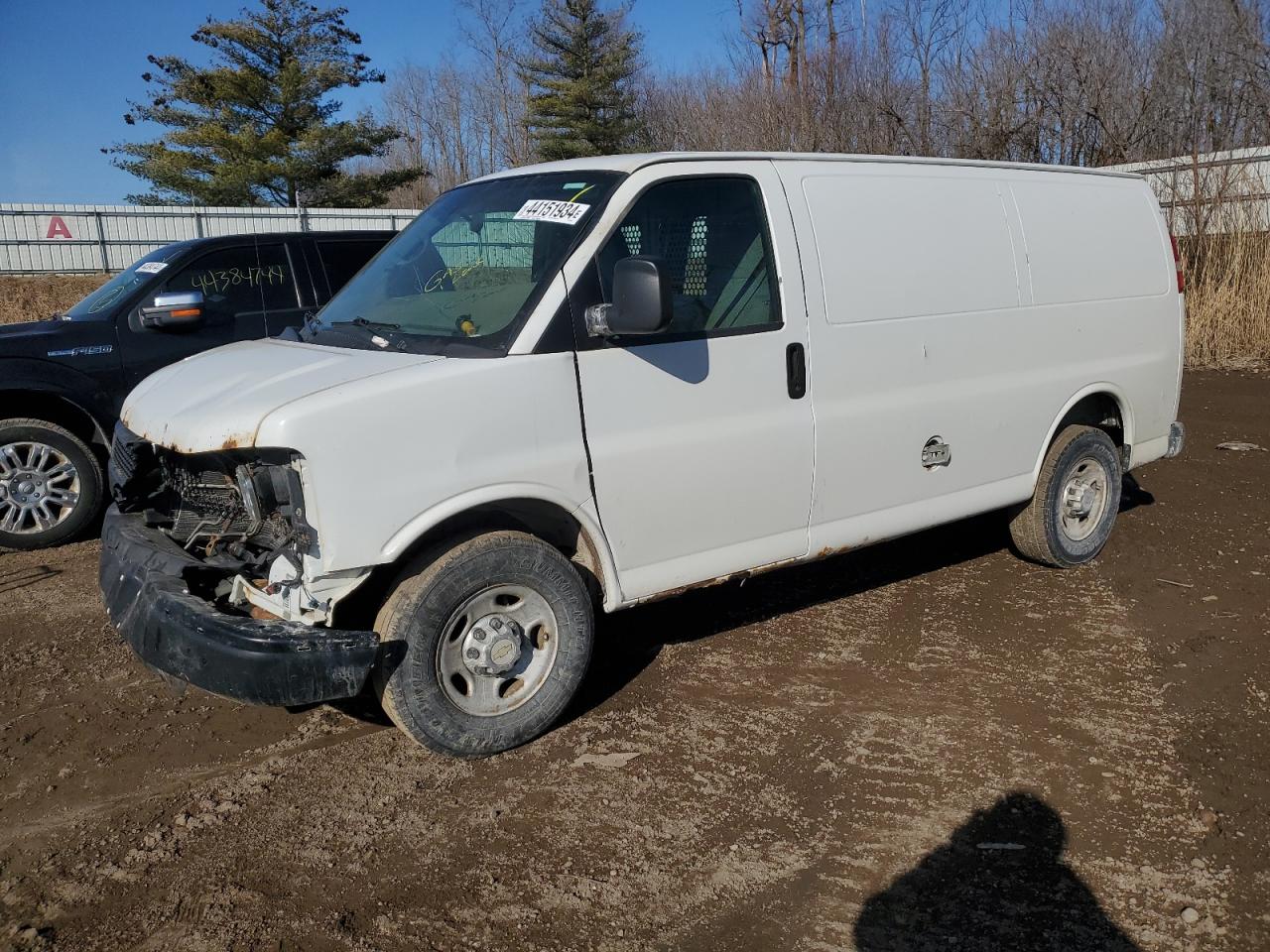 CHEVROLET EXPRESS 2012 1gcwgfca8c1152829