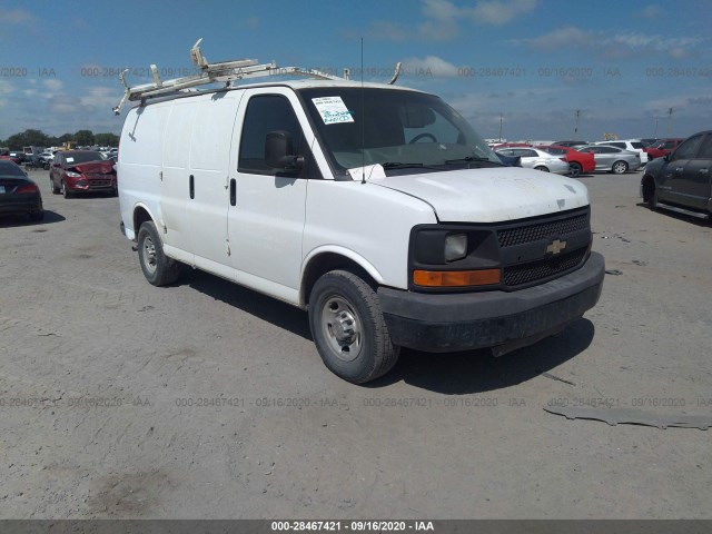 CHEVROLET EXPRESS CARGO VAN 2012 1gcwgfca8c1171476