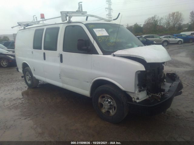 CHEVROLET EXPRESS CARGO VAN 2012 1gcwgfca8c1183224