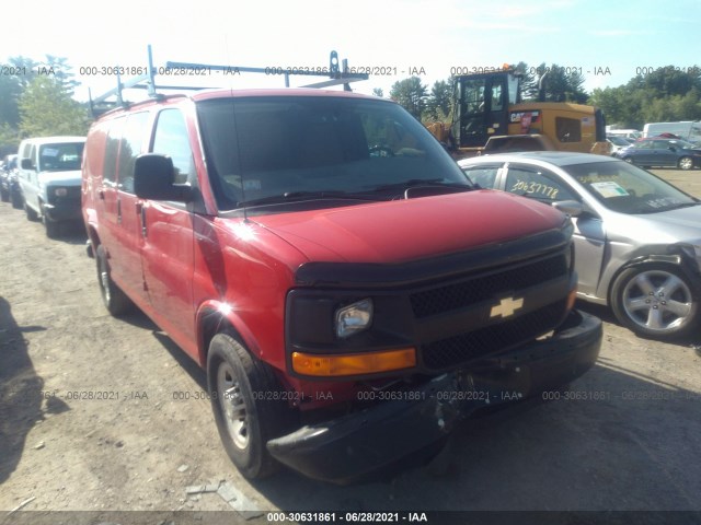 CHEVROLET EXPRESS CARGO VAN 2013 1gcwgfca8d1127348