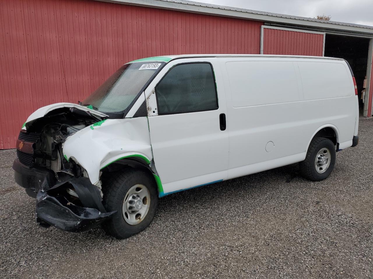 CHEVROLET EXPRESS 2014 1gcwgfca8e1197112