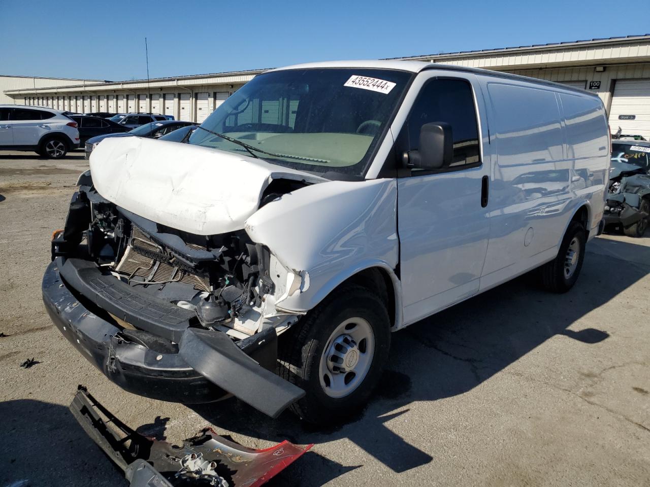 CHEVROLET EXPRESS 2014 1gcwgfca8e1208545