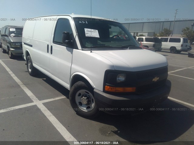 CHEVROLET EXPRESS CARGO VAN 2012 1gcwgfca9c1192532