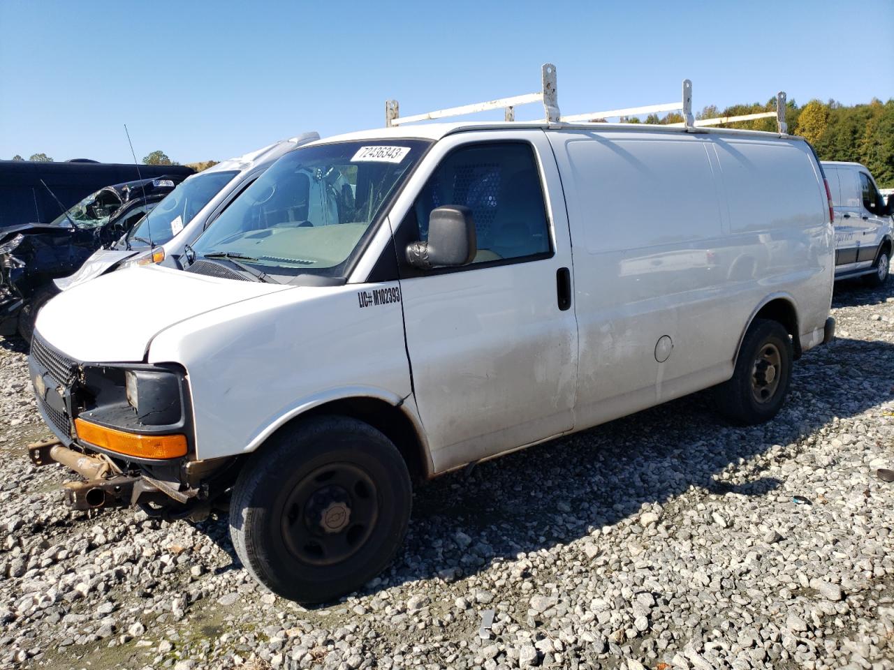 CHEVROLET EXPRESS 2013 1gcwgfca9d1108968