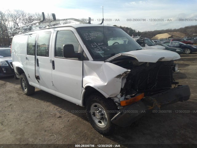 CHEVROLET EXPRESS CARGO VAN 2011 1gcwgfcaxb1130975