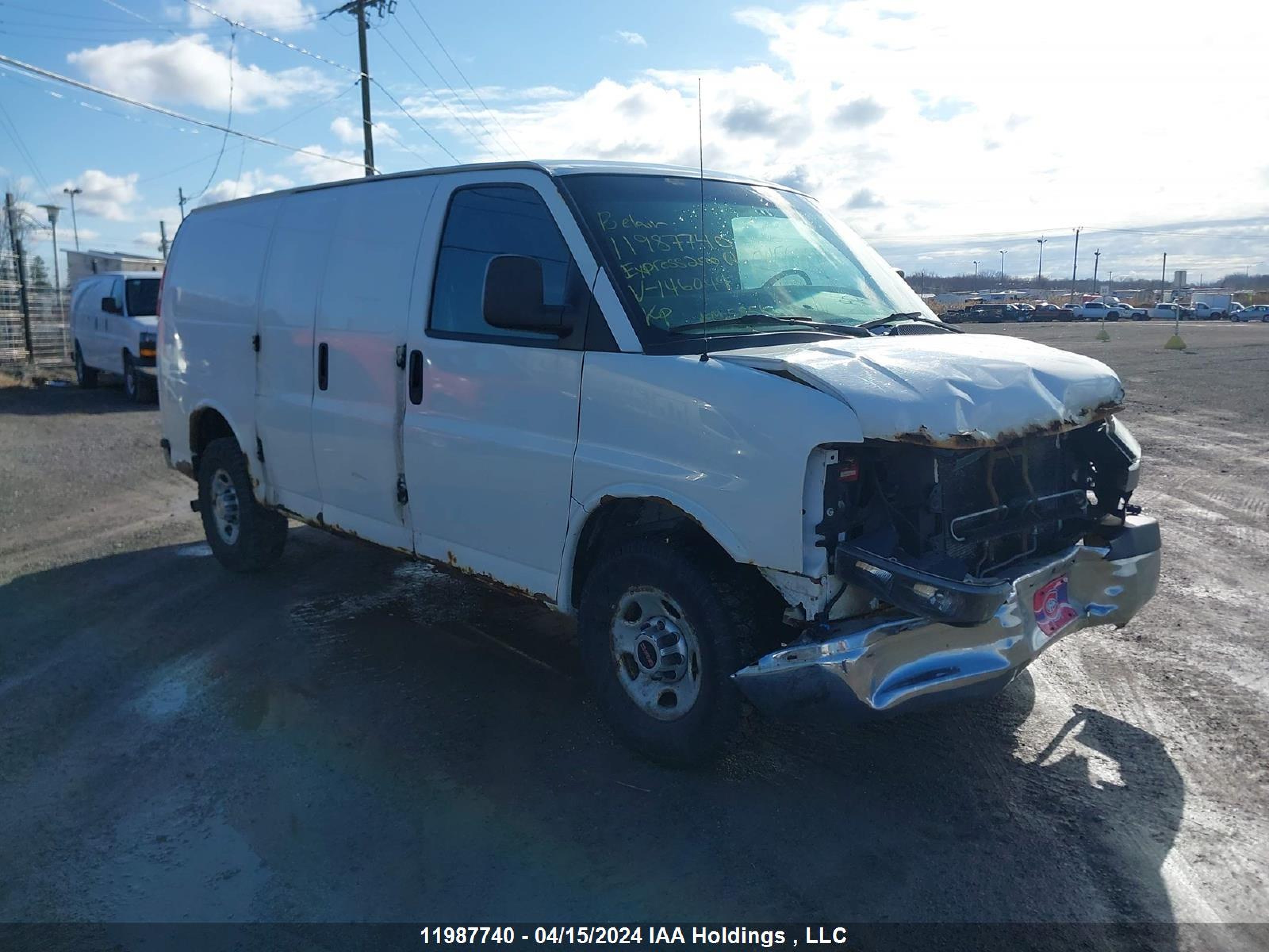 CHEVROLET EXPRESS 2011 1gcwgfcaxb1146044