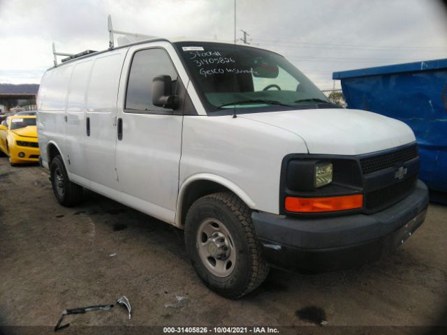 CHEVROLET EXPRESS CARGO VAN 2011 1gcwgfcaxb1174684