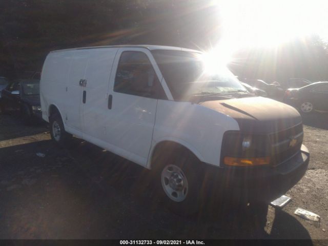 CHEVROLET EXPRESS CARGO VAN 2011 1gcwgfcaxb1175060