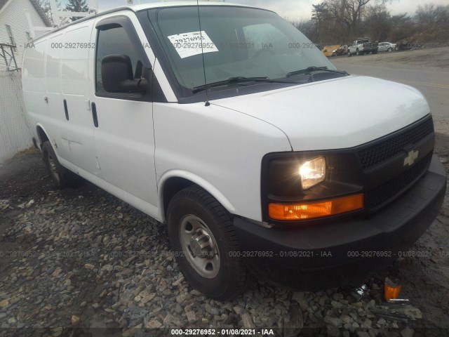 CHEVROLET EXPRESS CARGO VAN 2012 1gcwgfcaxc1143467