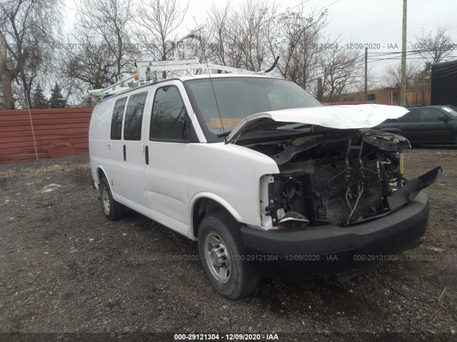 CHEVROLET EXPRESS CARGO VAN 2012 1gcwgfcaxc1196217