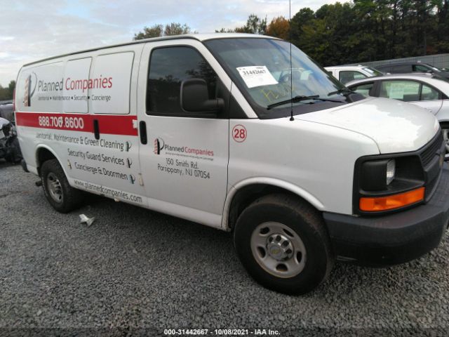 CHEVROLET EXPRESS CARGO VAN 2014 1gcwgfcaxe1140846