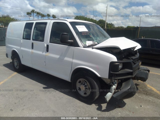 CHEVROLET EXPRESS CARGO VAN 2012 1gcwgfcb1c1120877