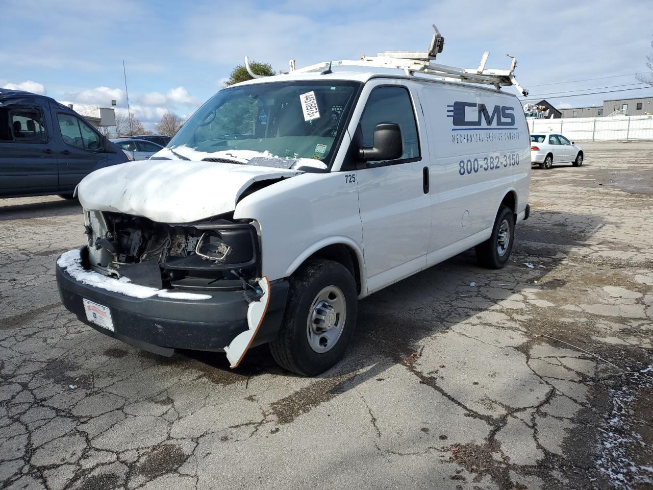 CHEVROLET EXPRESS 2015 1gcwgfcf7f1280608