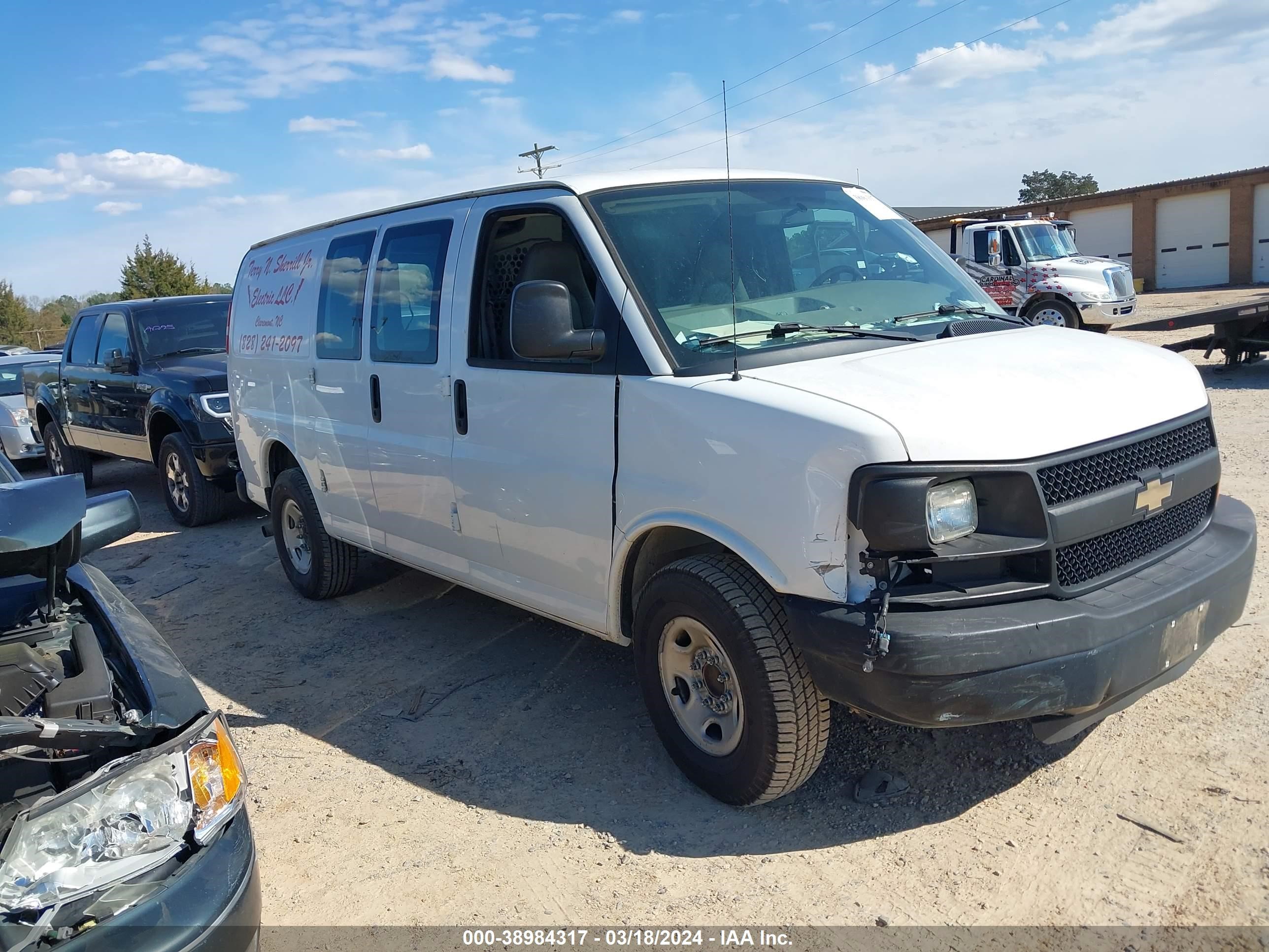 CHEVROLET EXPRESS 2015 1gcwgfcfxf1279484