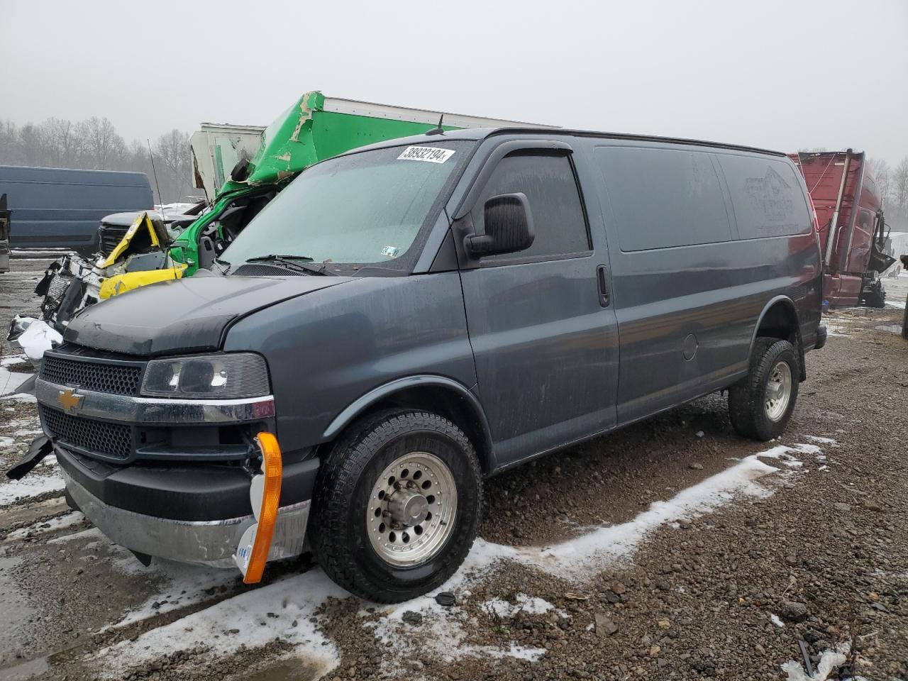 CHEVROLET EXPRESS 2014 1gcwgfcg2e1149044