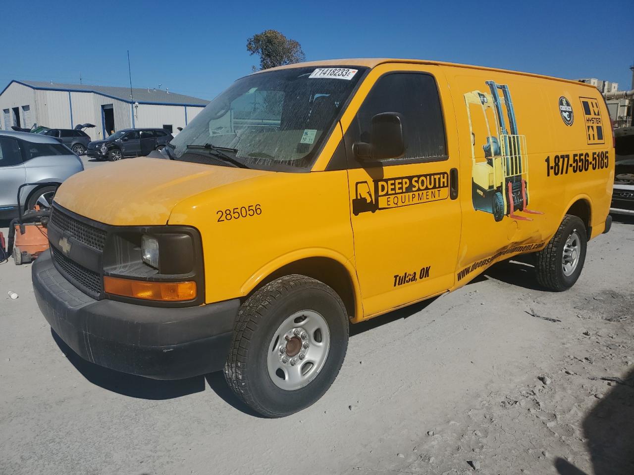 CHEVROLET EXPRESS 2011 1gcwgfcg8b1108039