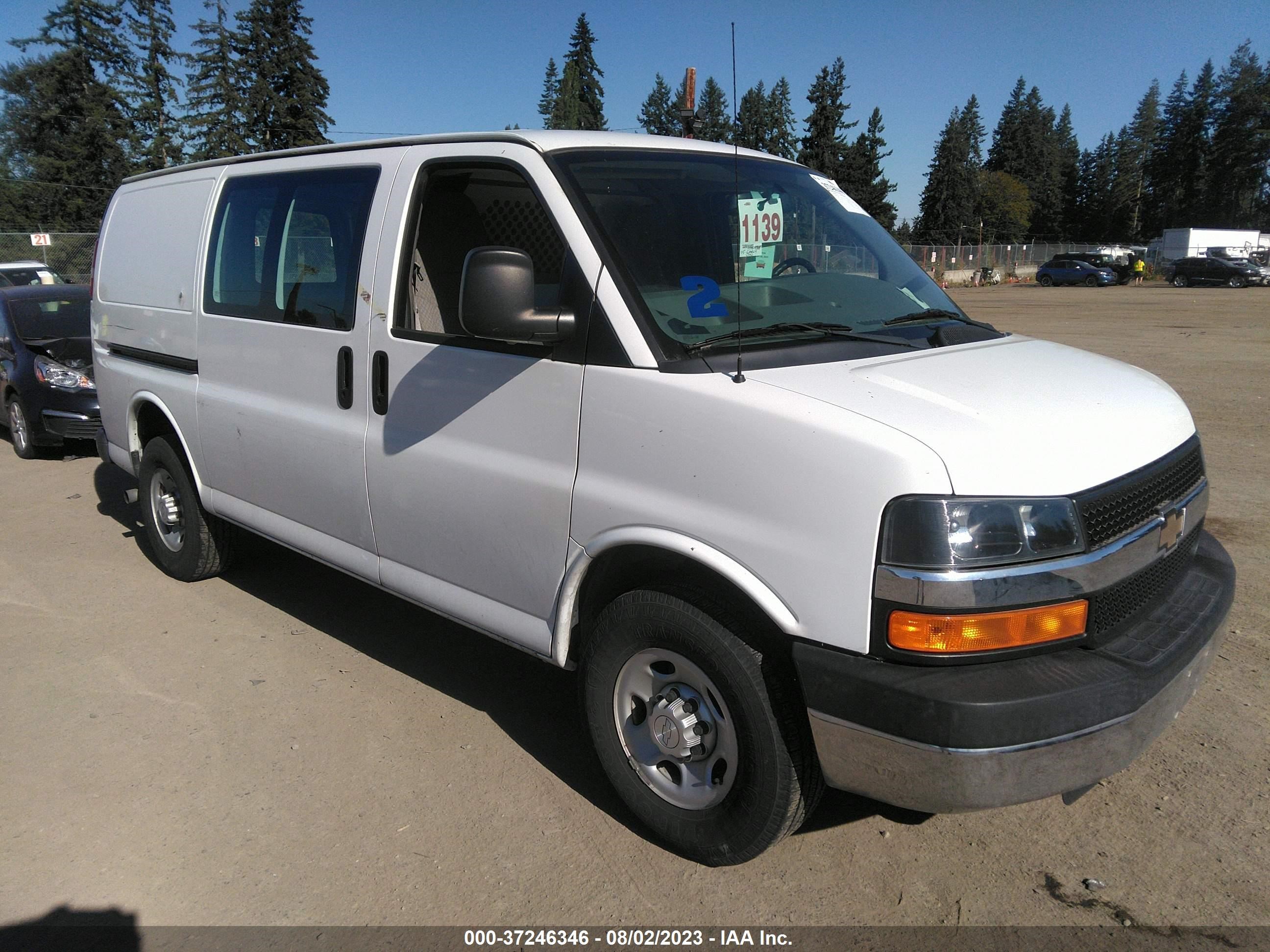 CHEVROLET EXPRESS 2015 1gcwgfcgxf1213929