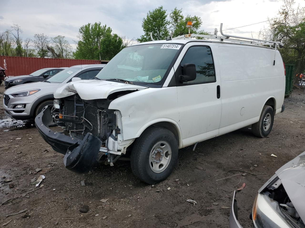 CHEVROLET EXPRESS 2014 1gcwgffa7e1144347