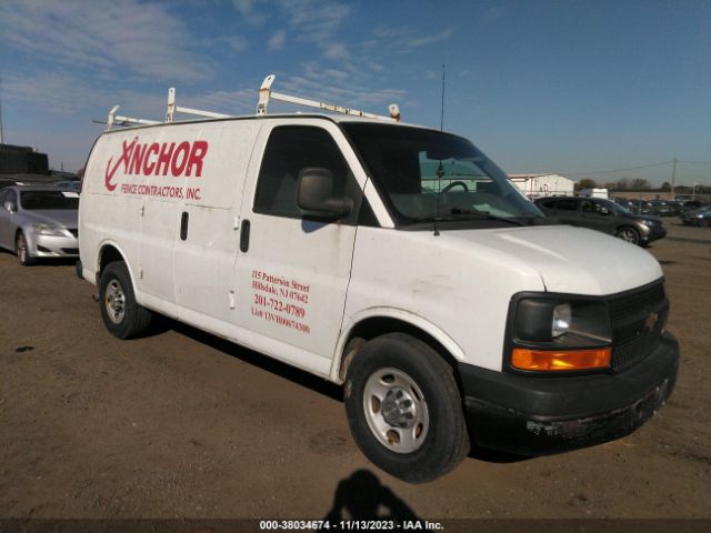 CHEVROLET EXPRESS CARGO VAN 2011 1gcwgffaxb1126520