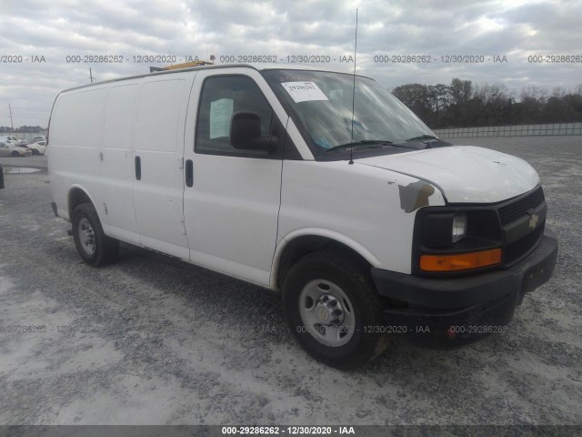 CHEVROLET EXPRESS CARGO VAN 2012 1gcwgffaxc1104616