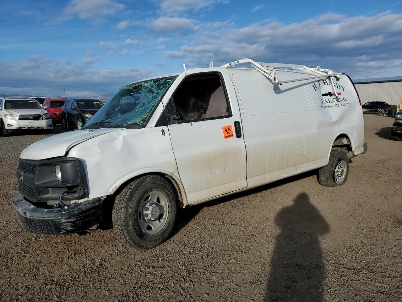 CHEVROLET EXPRESS 2013 1gcwggcg7d1131689