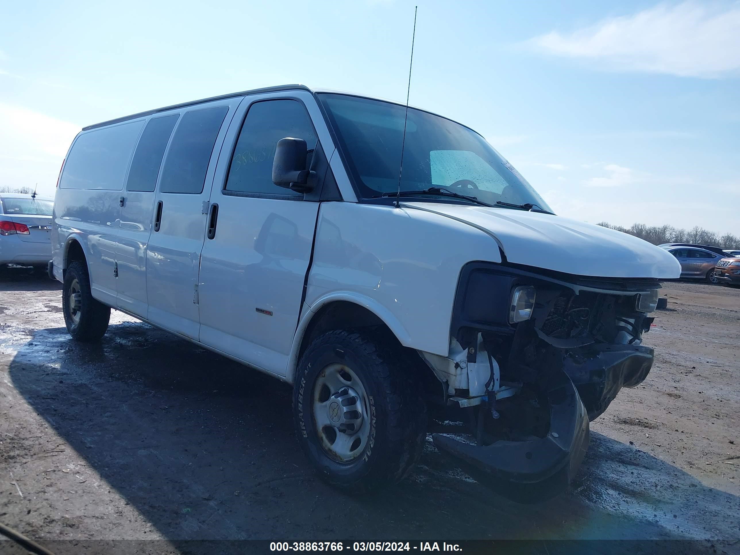 CHEVROLET EXPRESS 2013 1gcwggcl6d1178189