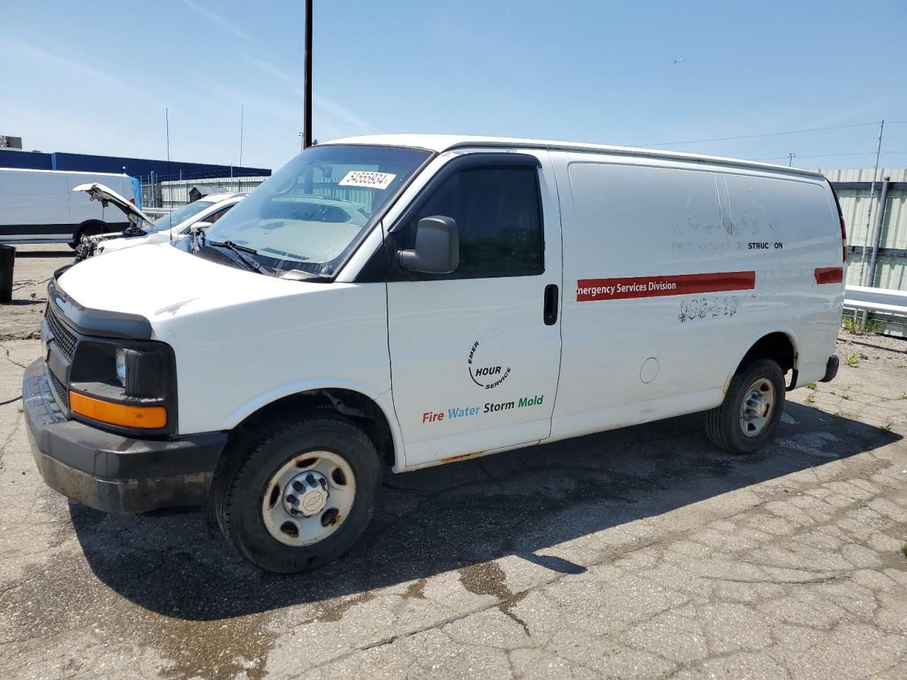 CHEVROLET EXPRESS 2010 1gczgfda1a1108115