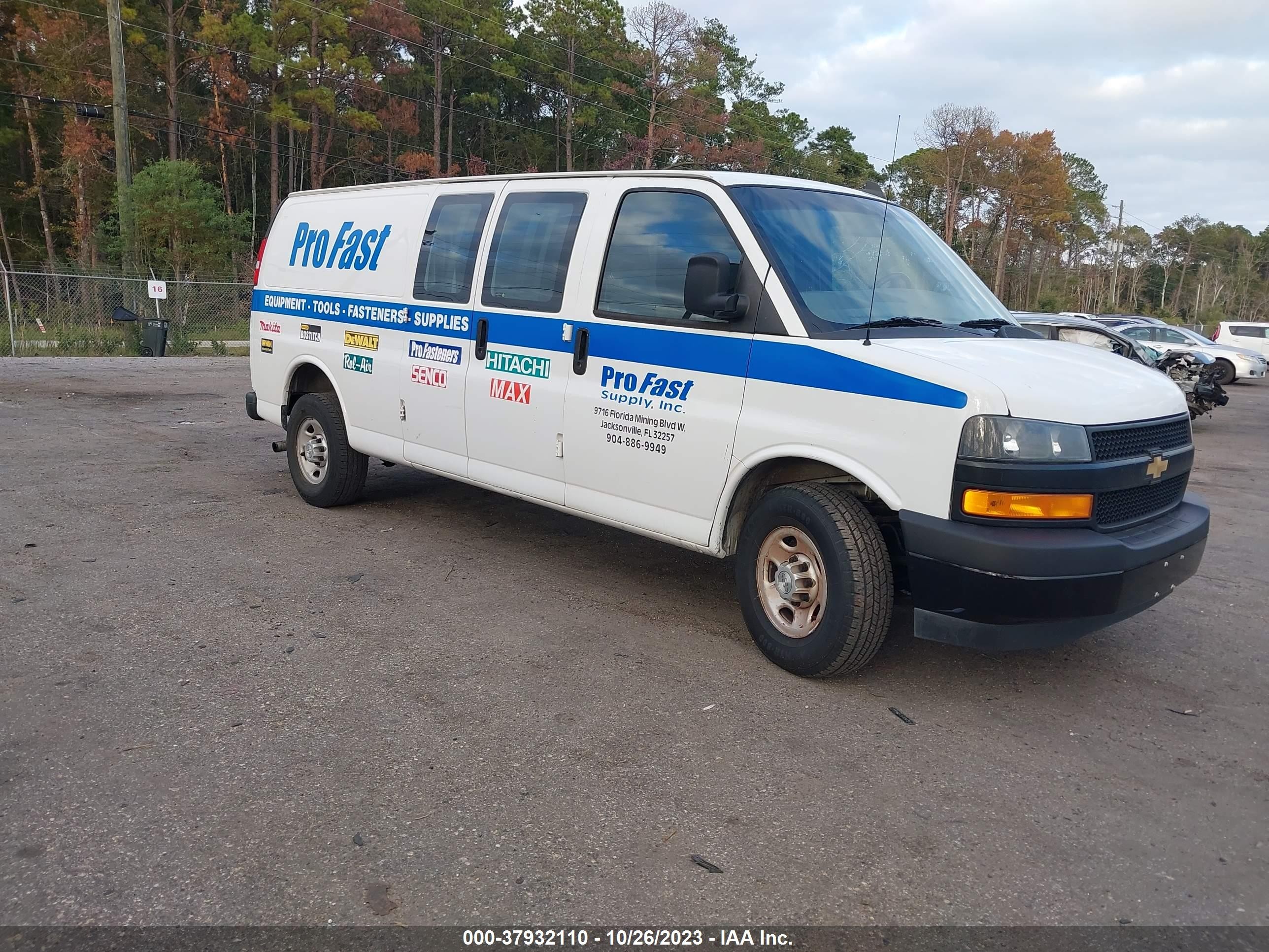 CHEVROLET EXPRESS 2020 1gczghfg3l1159437