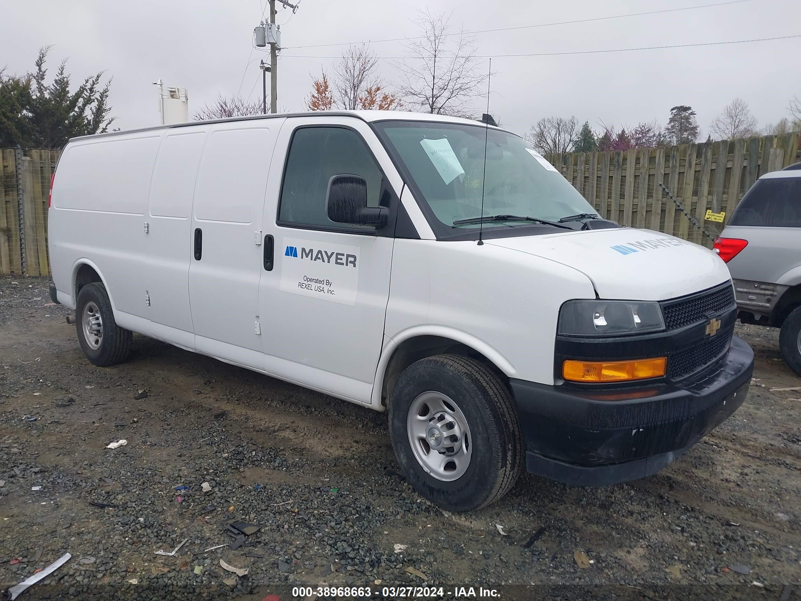 CHEVROLET EXPRESS 2020 1gczghfg6l1205276